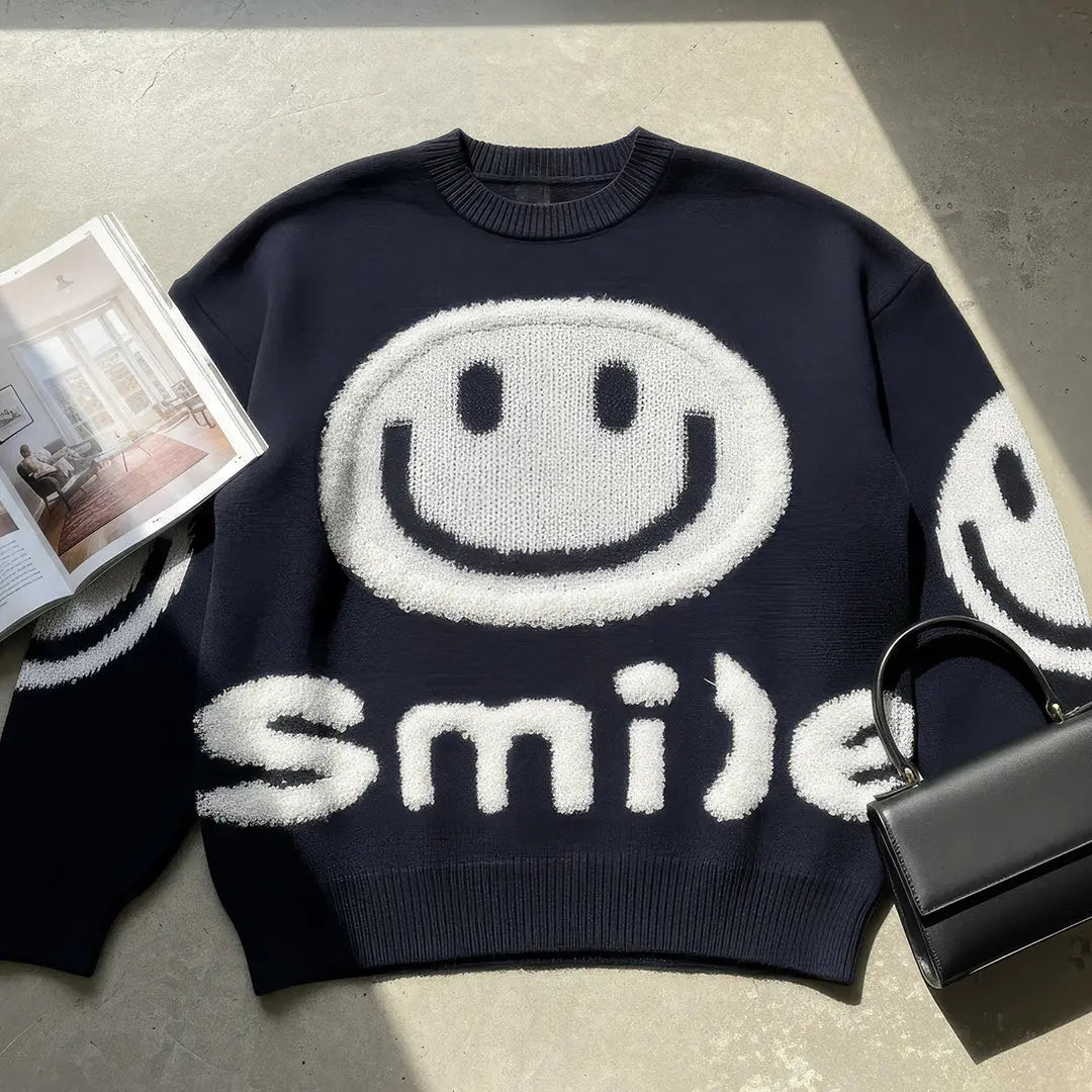 Smile - Jersey Oversize de Punto
