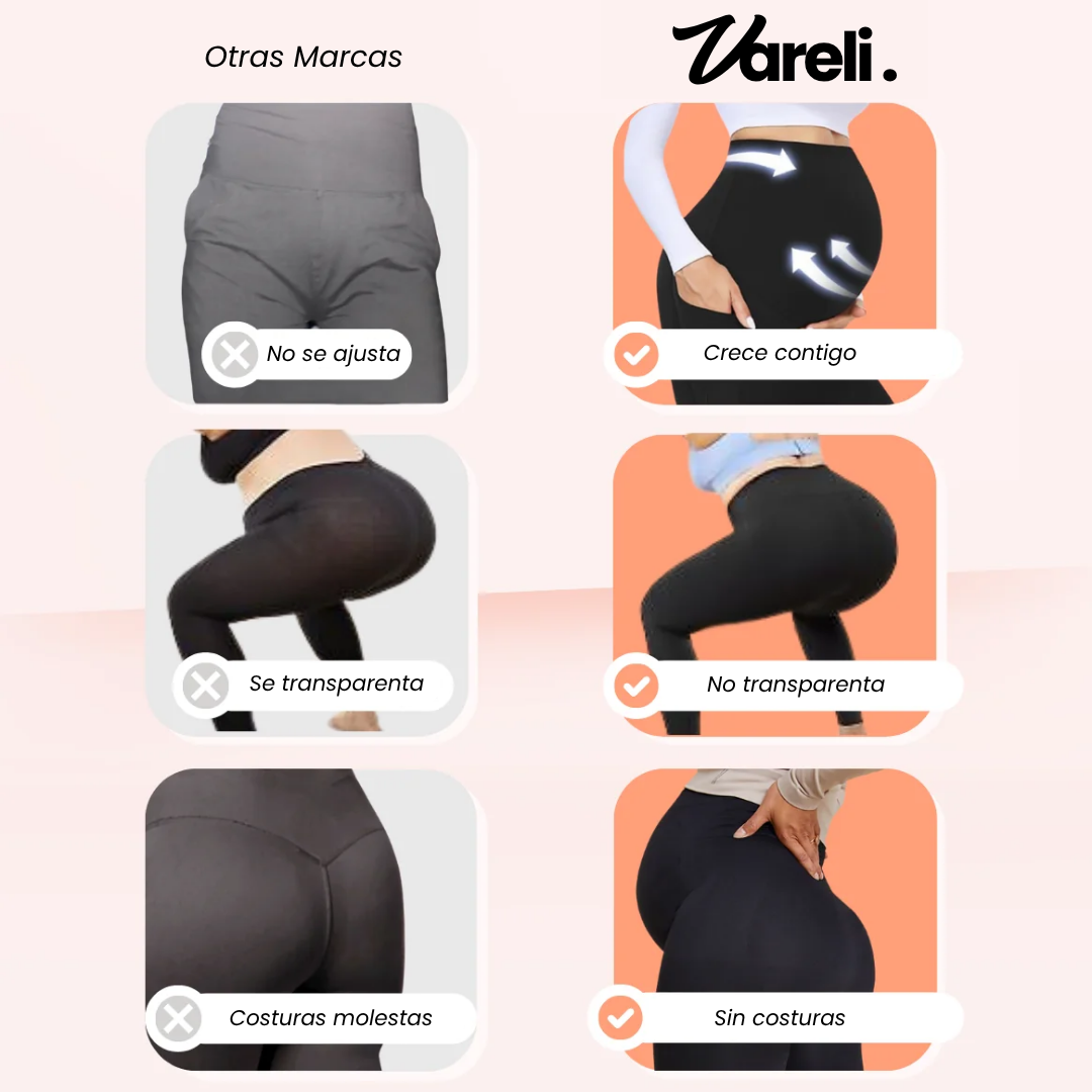 Mallas Cortas Premamá Negras