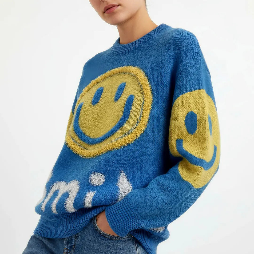 Smile - Jersey Oversize de Punto