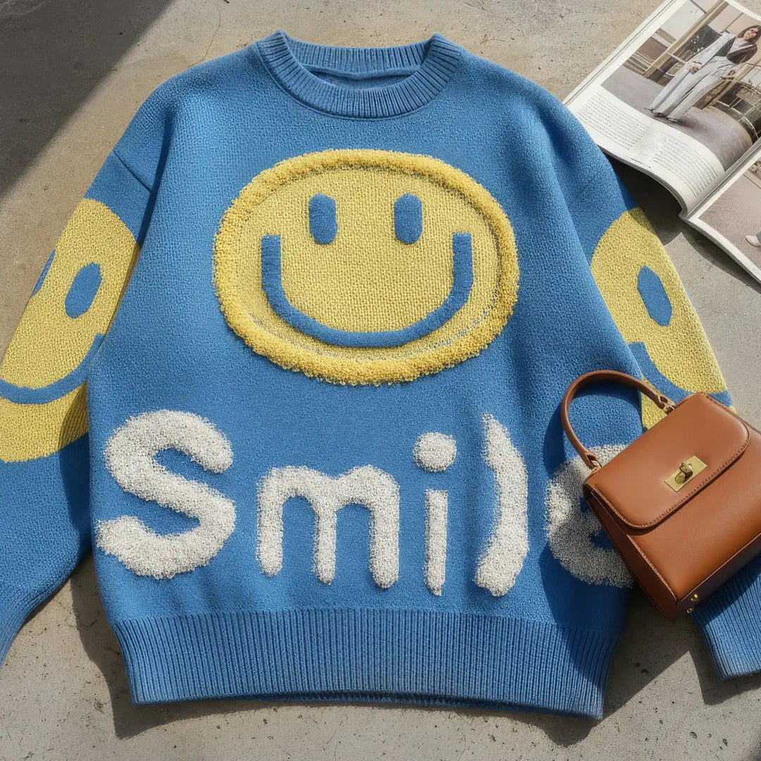 Smile - Jersey Oversize de Punto