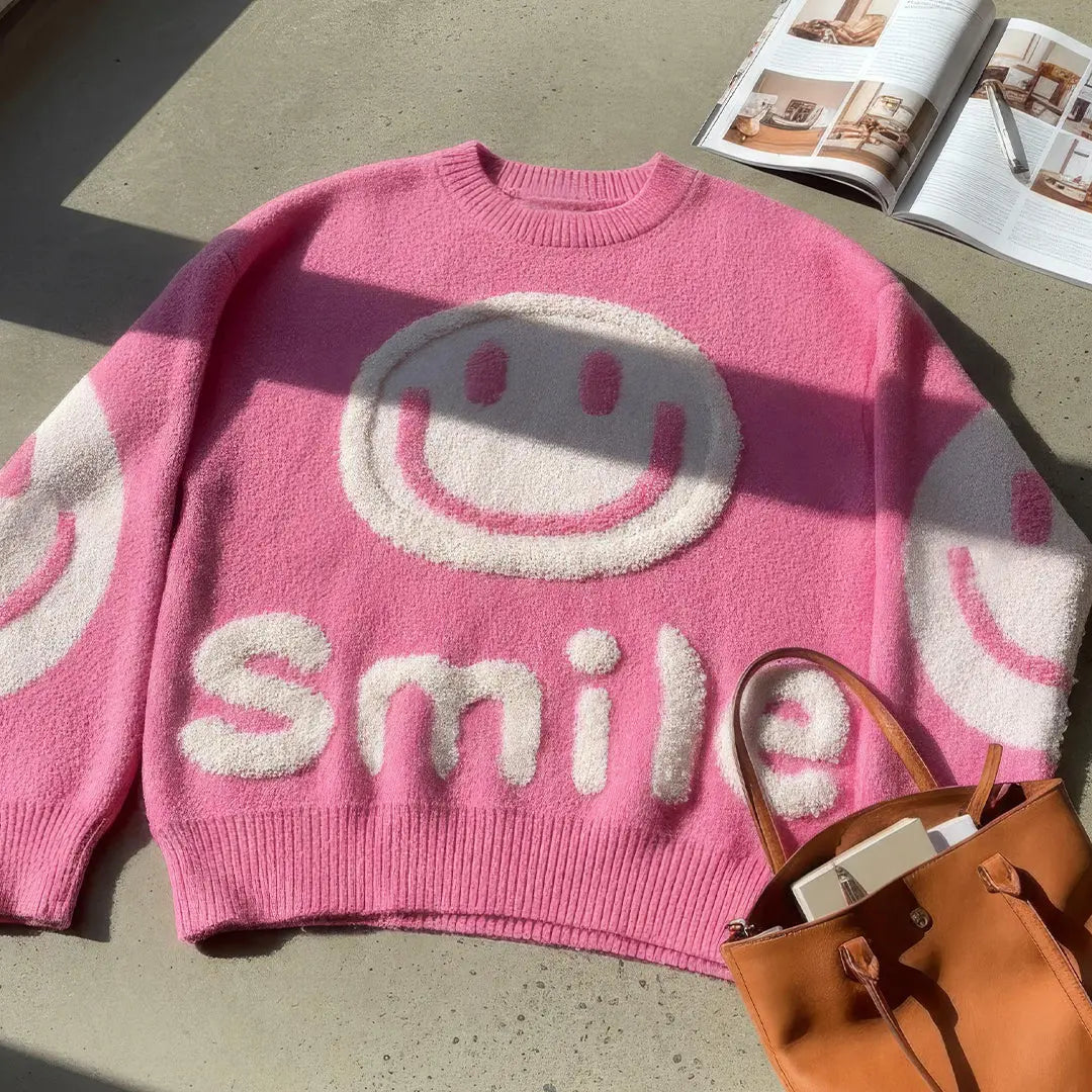Smile - Jersey Oversize de Punto