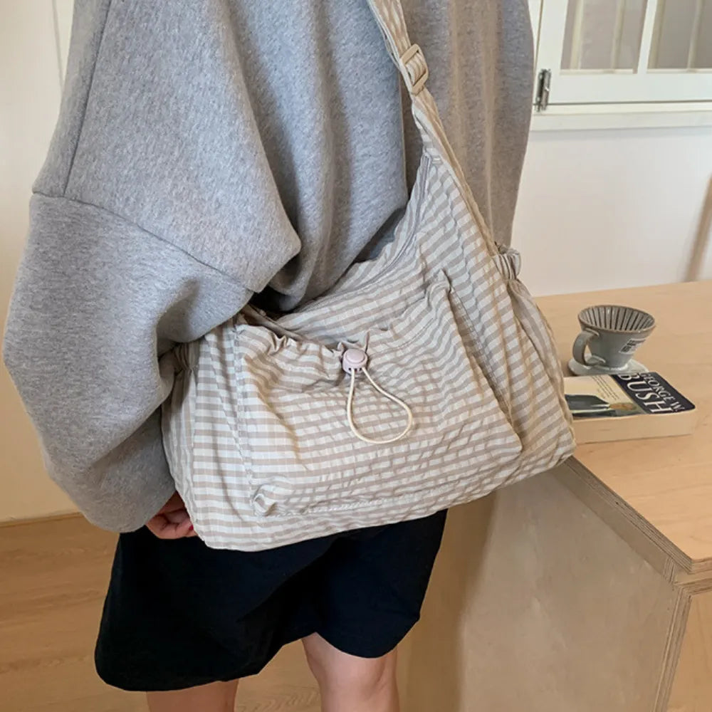 Valora - Bolso Bandolera de Cuadros