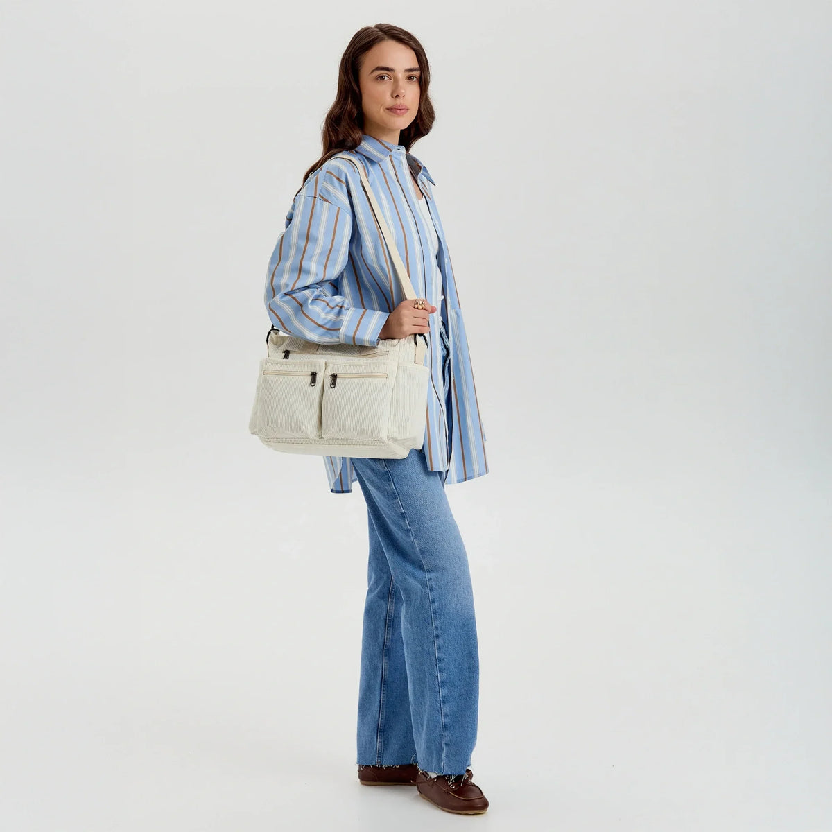 Kanna - Bolso Bandolera de Pana