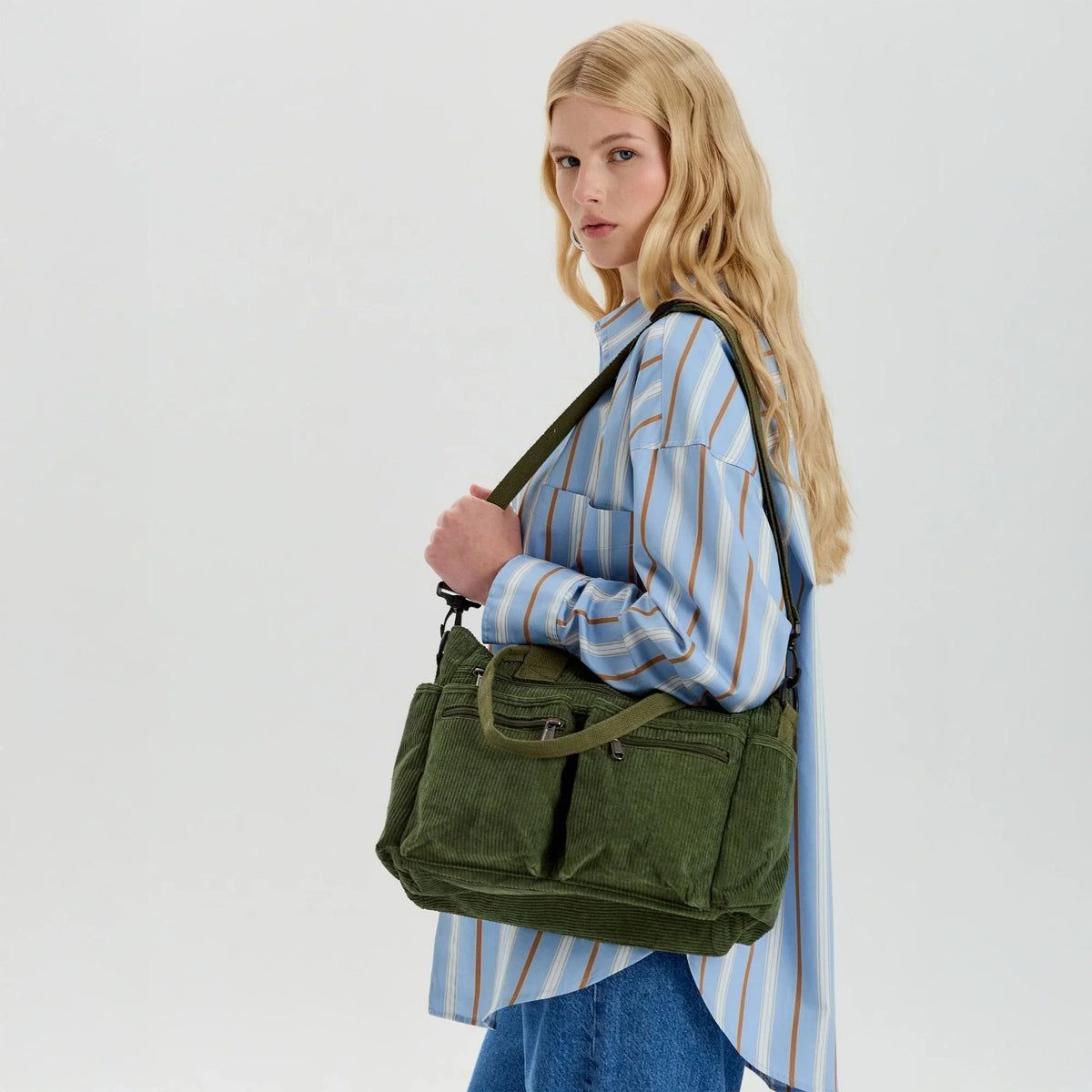 Kanna - Bolso Bandolera de Pana