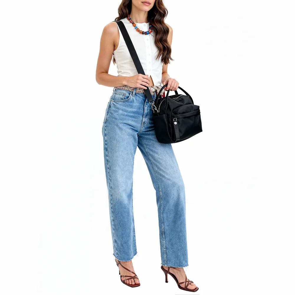 Lyona - Bolso Bandolera de Nailon