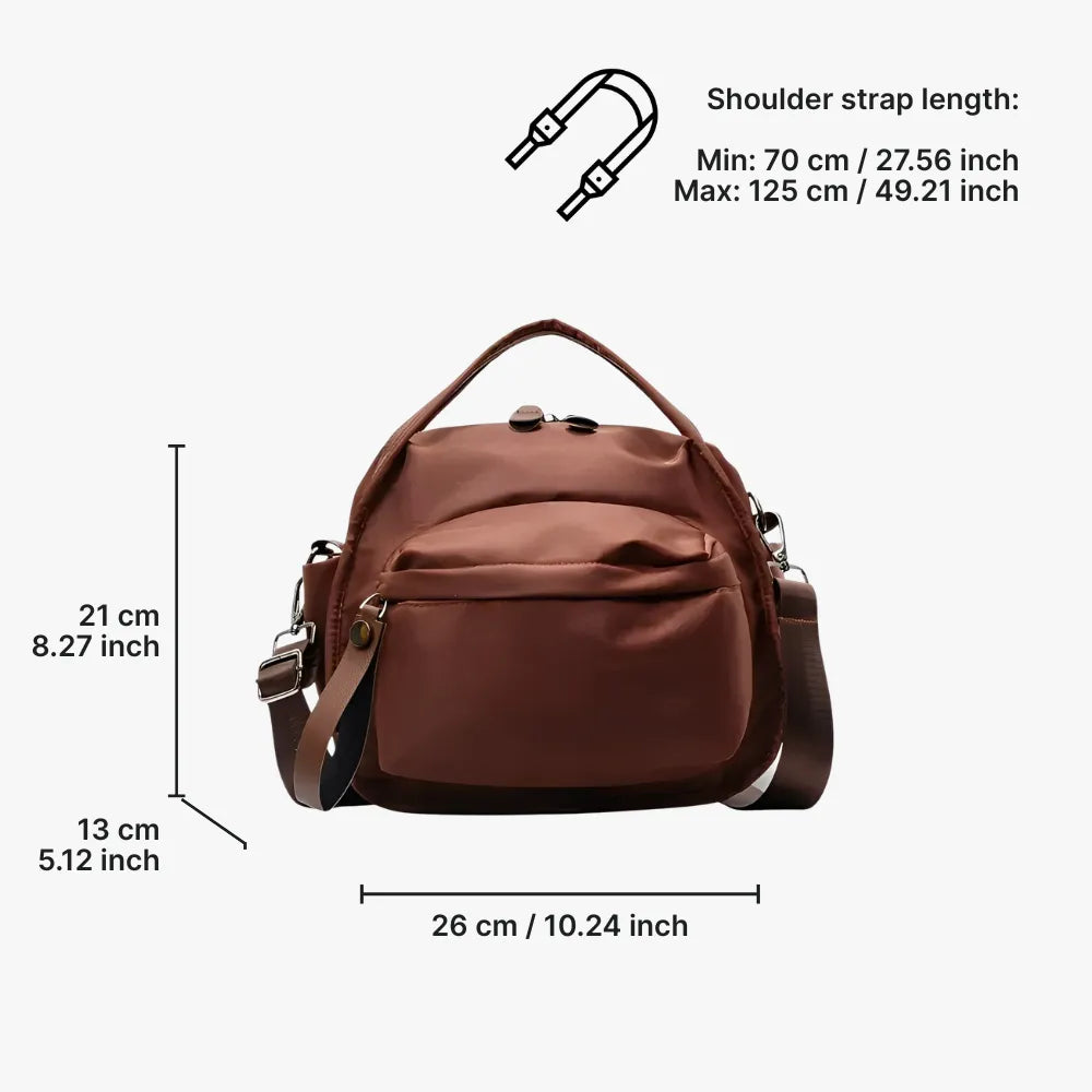Lyona - Bolso Bandolera de Nailon