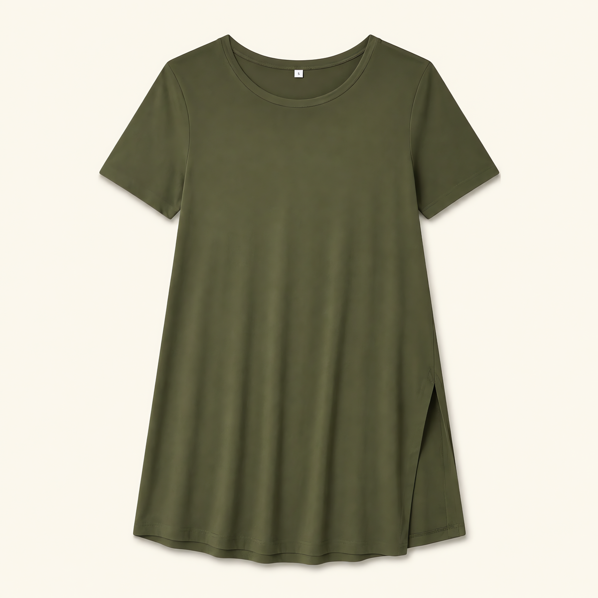 Camiseta Premamá Túnica de Manga Corta