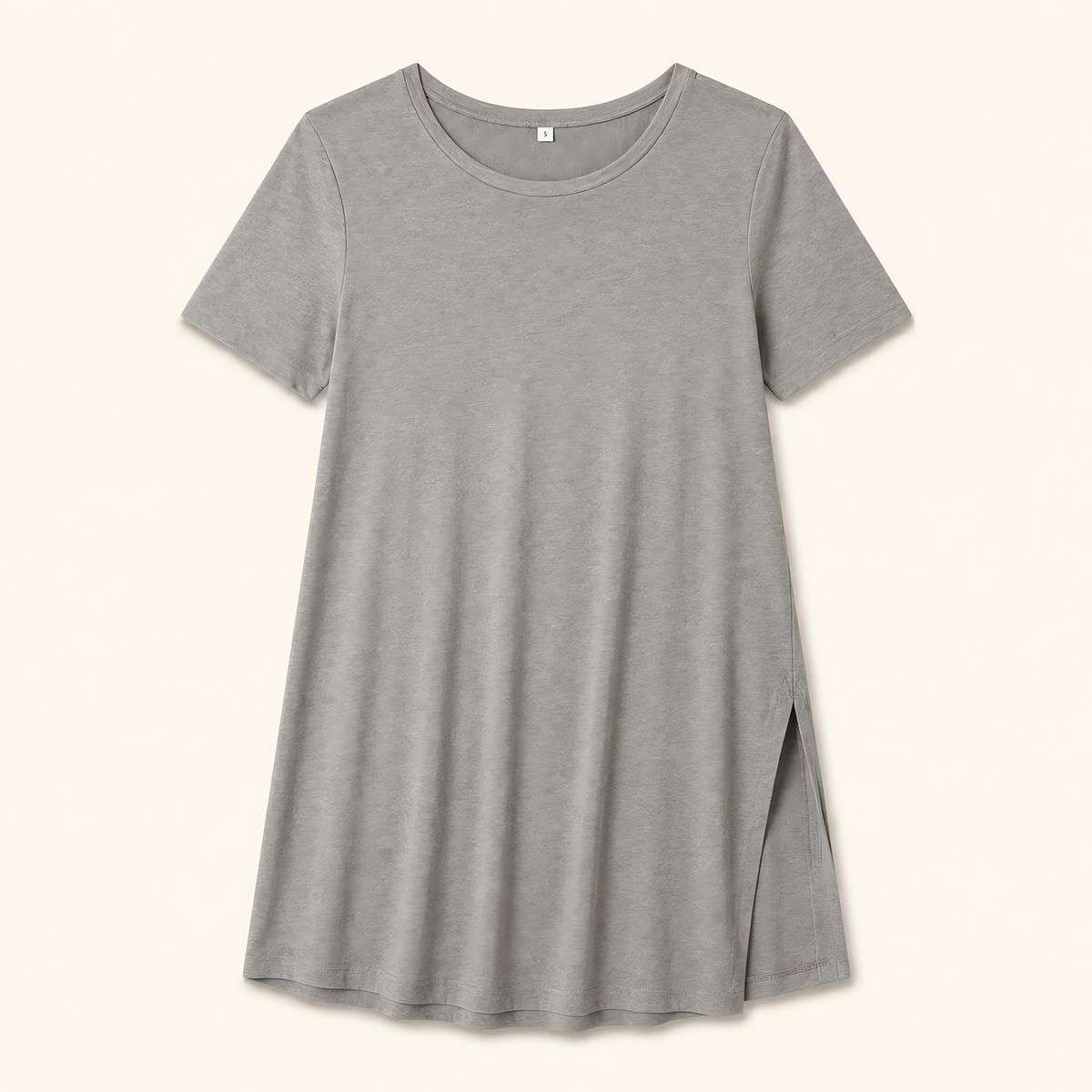 Camiseta Premamá Túnica de Manga Corta