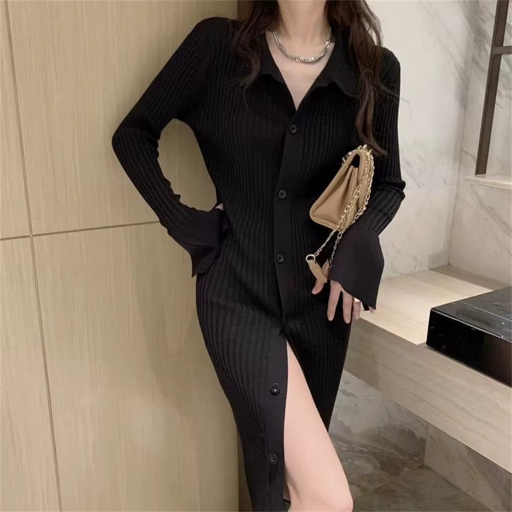 Selene - Vestido Midi de Punto