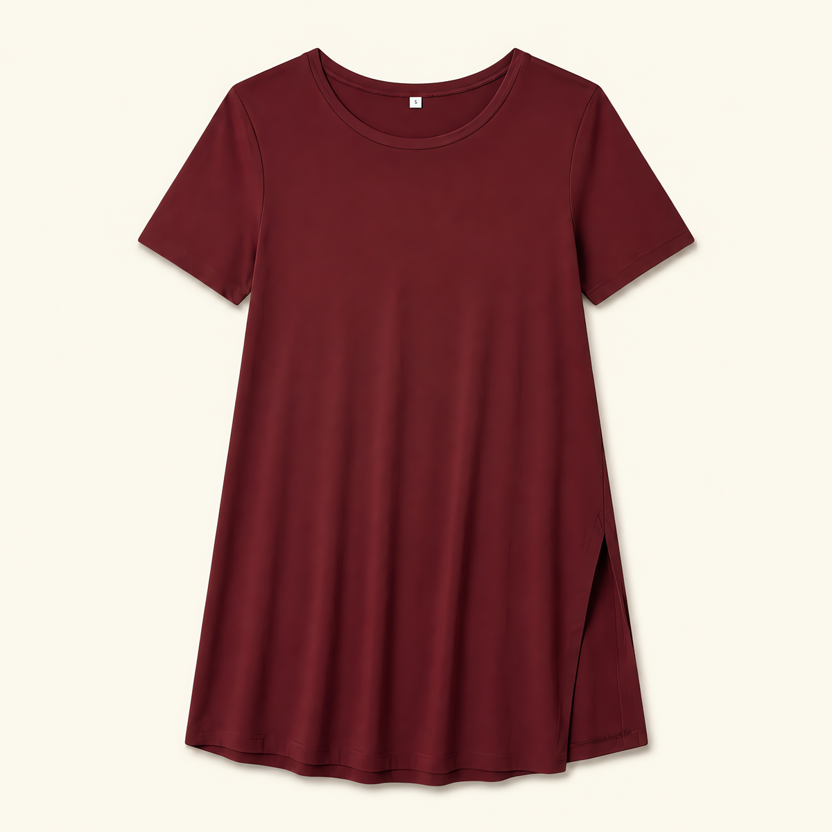 Camiseta Premamá Túnica de Manga Corta